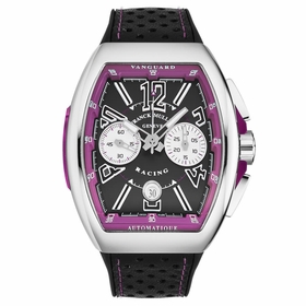 Franck Muller 45CCBLKPRL Vanguard Racing Mens Chronograph Automatic Watch