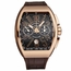 Franck Muller 45CCGLDBRNGLD1 Vanguard Mens Chronograph Automatic Watch