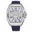 Franck Muller 45CCWHTBLU-2 Vanguard Mens Chronograph Automatic Watch