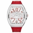 Franck Muller 45CCWHTRED Vanguard Mens Chronograph Automatic Watch