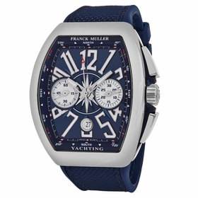 Franck Muller 45CCYACTBLU Vanguard Yachting Mens Chronograph Automatic Watch