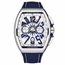 Franck Muller 45CCYACTWHTBLU1 Vanguard Mens Chronograph Automatic Watch