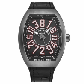 Franck Muller 45CHTTAMERBLK Vanguard Crazy Hours Mens Automatic Watch