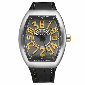 Franck Muller 45CHTTBRYELSIL Vanguard Crazy Hours Mens Automatic Watch