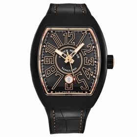 Franck Muller 45SCBLKBLKGLD3 Vanguard Mens Automatic Watch