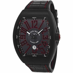 Franck Muller 45SCBLKBLKRED Vanguard Mens Automatic Watch