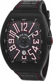 Franck Muller 45SCBLKBLKWHT Vanguard Mens Automatic Watch