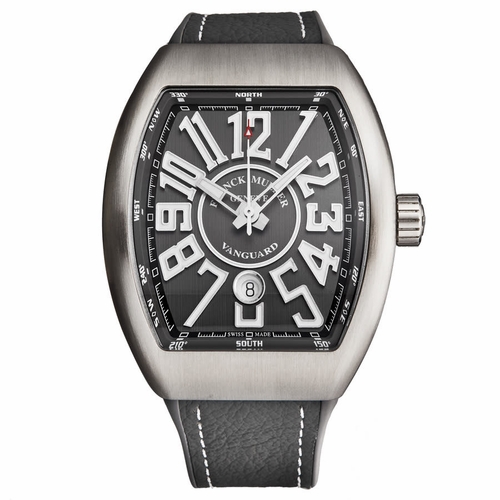 Franck Muller 45SCBRSHGRYGRY Vanguard Mens Automatic Watch