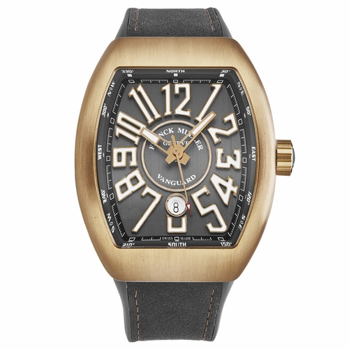 Franck Muller 45SCGLDGRYGLDMT Vanguard Mens Automatic Watch