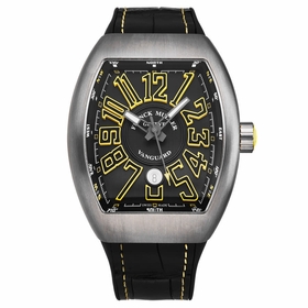 Franck Muller 45SCSTLBLKYEL Vanguard Mens Automatic Watch