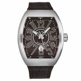 Franck Muller 45SCSTLBRNBRSH Vanguard Mens Automatic Watch