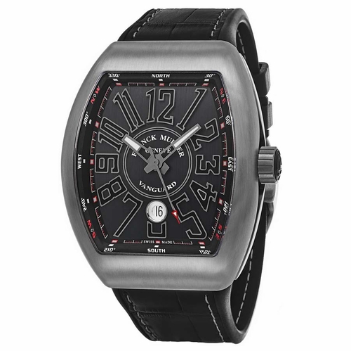 Franck Muller 45SCSTLGRYSIL Vanguard Mens Automatic Watch