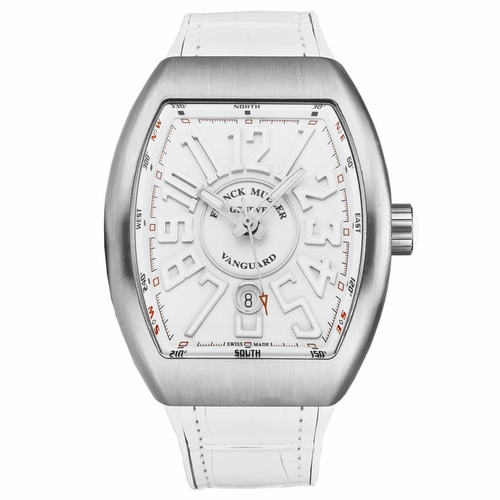 Franck Muller 45SCWHTWHTWHT-1 Vanguard Mens Automatic Watch