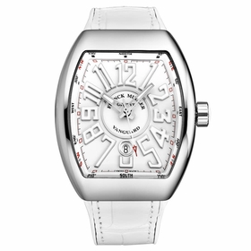 Franck Muller 45SCWHTWHTWHT Vanguard Mens Automatic Watch