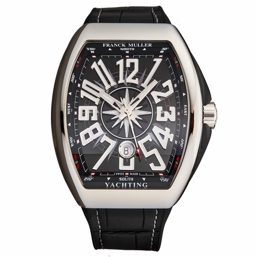 Franck Muller 45SCYACHTBLK1 Vanguard Yachting Mens Automatic Watch