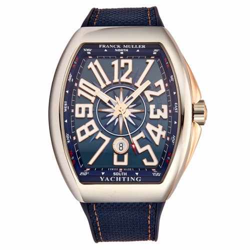Franck Muller 45SCYACHTBLU5N Vanguard Yachting Mens Automatic Watch