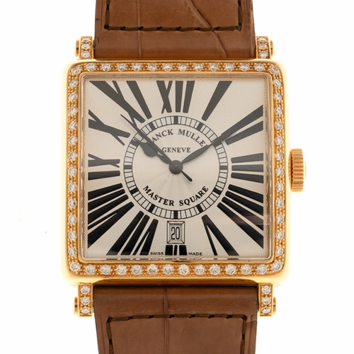 Franck Muller 6000HSCDTRD1R(5N)-BRSTRAP Master Square Ladies Automatic Watch