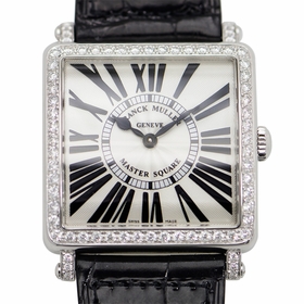 Franck Muller 6002 M B QZ R D 1R (AC) Master Square Unisex Quartz Watch