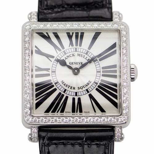 Franck Muller 6002 M B QZ R D 1R (AC) Master Square Unisex Quartz Watch