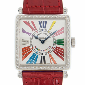 Franck Muller 6002HQZD1RCOLDRM(AC) Master Square Ladies Quartz Watch