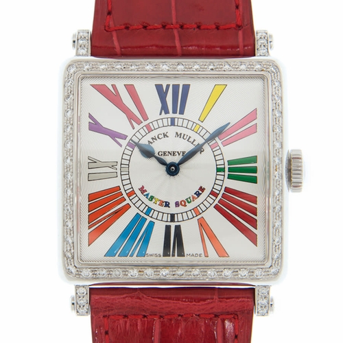 Franck Muller 6002HQZD1RCOLDRM(AC) Master Square Ladies Quartz Watch