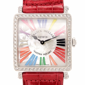 Franck Muller 6002MBQZCOLDRMMOPRD1R(AC) Master Square Ladies Quartz Watch