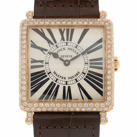 Franck Muller 6002MBQZRD(5N) MASTER SQUARE Unisex Quartz Watch