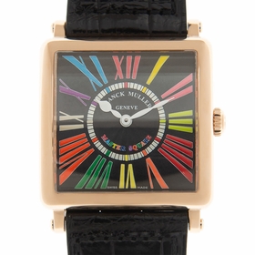 Franck Muller 6002MQZCOLDRMR(5N)-BK Master Square Unisex Quartz Watch