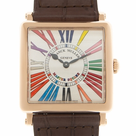 Franck Muller 6002MQZCOLDRMR(5N)-WT MASTER SQUARE Unisex Quartz Watch