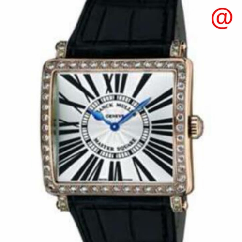 Franck Muller 6002MQZD1RBLR(5N) Master Square Ladies Quartz Watch