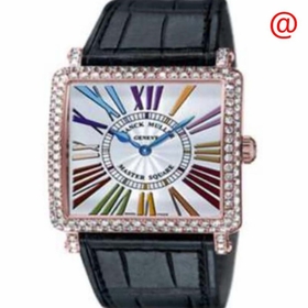 Franck Muller 6002MQZDCOLDRBL(5N) Master Square Ladies Quartz Watch