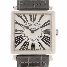 Franck Muller 6002MQZR(OG)-GREY Master Square Unisex Quartz Watch