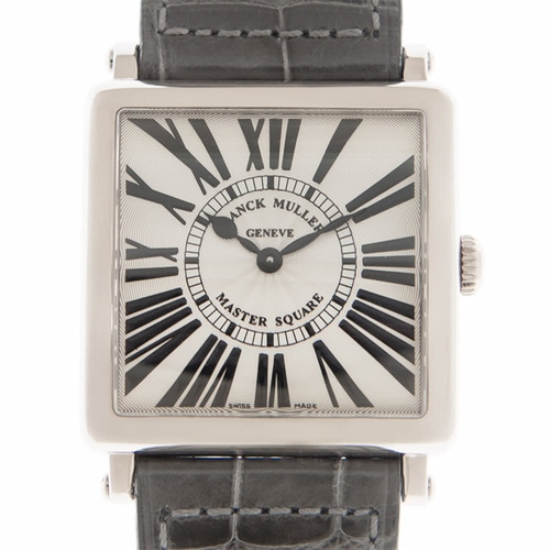 Franck Muller 6002MQZR(OG)-GREY Master Square Unisex Quartz Watch