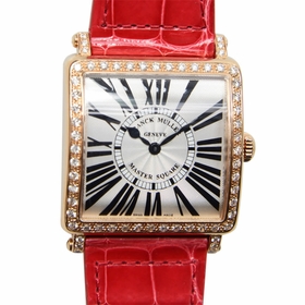 Franck Muller 6002MQZRD1R(5N) Master Square Ladies Quartz Watch