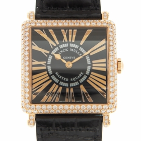 Franck Muller 6002MQZRELD(5N)-BK MASTER SQUARE Unisex Quartz Watch