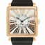 Franck Muller 6002MQZRELRPLY(5N)-BK STRAP MASTER SQUARE Unisex Quartz Watch