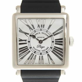 Franck Muller 6002MQZRELRPLY(AC)-WT Master Square Unisex Quartz Watch