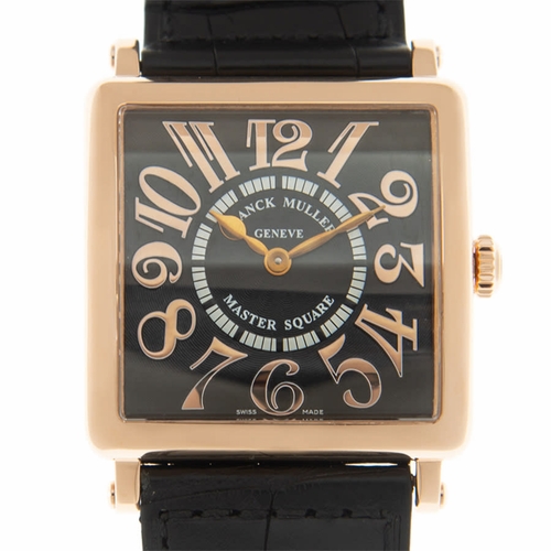 Franck Muller 6002MQZRELV(5N) MASTER SQUARE Unisex Quartz Watch