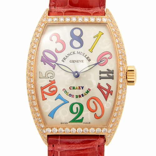 Franck Muller 7851 CH COL DRM  D (5N) Crazy Hours Ladies Automatic Watch