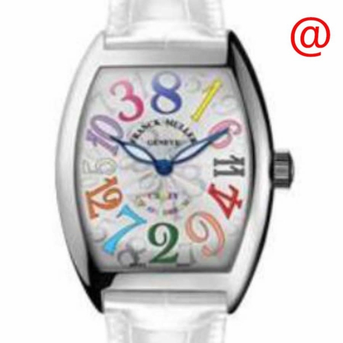 Franck Muller 7851CHCOLDRBLV(AC) Cintree Curvex Crazy Hours Mens Automatic Watch