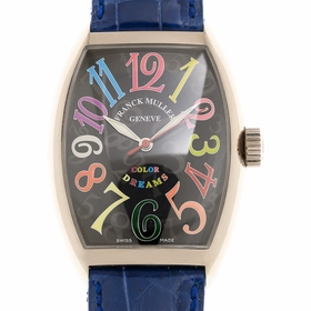 Franck Muller 7851SCCOLDRM(OG)-BLSTRAP Cintree Curvex Unisex Automatic Watch