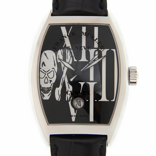 Franck Muller 7880SCDTGOTH(AC)-BK Cintree Curvex Unisex Automatic Watch