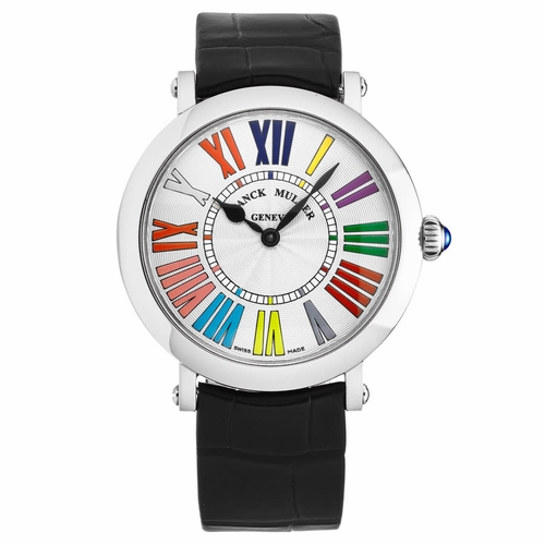 Franck Muller 8035QZCOLRACSIL Round Ladies Quartz Watch