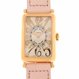Franck Muller 902QZREL(5N)-PKSTRAP Long Island Ladies Quartz Watch