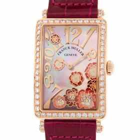 Franck Muller 952 QZ REL MOP RG D 1R (5N) Long Island Ladies Quartz Watch