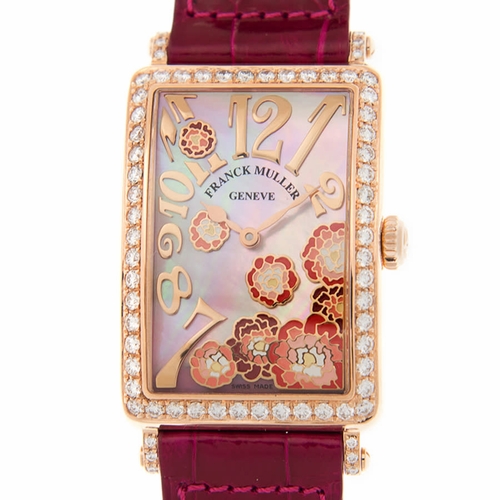 Franck Muller 952 QZ REL MOP RG D 1R (5N) Long Island Ladies Quartz Watch