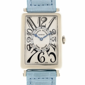 Franck Muller 952QZ(AC)-LBLSTRAP Long Island Ladies Quartz Watch