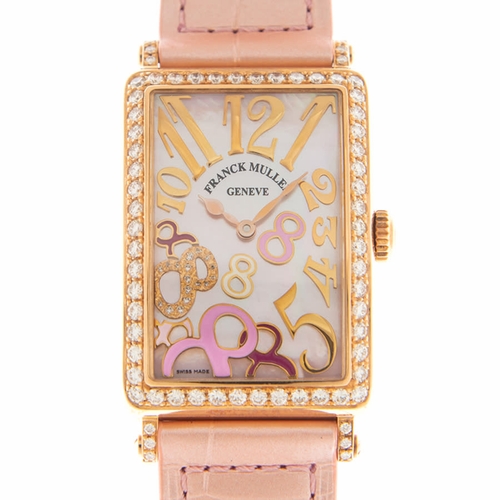 Franck Muller 952QZREL8CDMOPRSD1R(5N)-PINK Long Island Unisex Quartz Watch