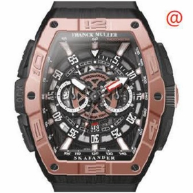 Franck Muller SKF46DVCCDTTTNRBR(5NNR) Skafander Mens Chronograph Automatic Watch