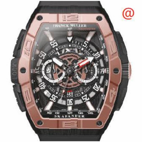 Franck Muller SKF46DVCCDTTTNRBR(5NNR) Skafander Mens Chronograph Automatic Watch